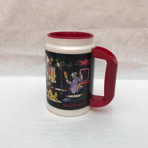 Vintage Walt Disney All Star Resorts World Travel Lidded Mug - Picture 1 of 6